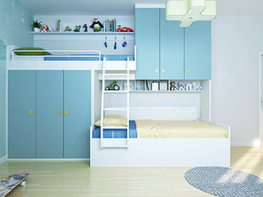 简约现代上下床